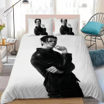 Kuum Laulja Y-Yungblud Idolite Voodipesukomplekt 3D Prindiga Tekikate Pehme Tekikate Katte 1/2 tk Padjap&uuml;&uuml;riga Lastele T&auml;iskasvanutele 150x200cm-3pcs