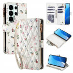 T&otilde;mblukuga kaarditaskuga rahakott Crossbody nahkkate Samsung S26 Ultra S25 S24 Plus S23 S22 A17 A07 A57 A37 jaoks Mugava haardega kate Galaxy A06 5G