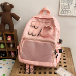 Ita Seljakott Kollaaž Koolikott Teismelisele T&uuml;drukule Itabag Kawaii L&auml;bipaistev Armastus S&uuml;damega JK Seljakott Naistele Uus 2026 S&uuml;learvutikott roosa