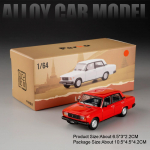 1:64 GAZ-24 GAZ-12ZIM LADA 2105 2101 Miniatuurautod M&auml;nguasjad Sulamist Valatud Mudel Neljarattalise Vedrustusega S&otilde;iduk Laste Kollektsioon Huvialid