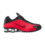 Nike Shox R4 University Red Black Metallic Silver 41 red