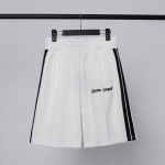 Hulgim&uuml;&uuml;k Tide Br&auml;nd Palm Angel Paarispordi vabaajashortsid Meeste ja Naiste Sirge paelaga Elastsed High Street viiepunktip&uuml;ksid S valge
