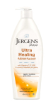 Jergens Ultra Healing Extra Dry Skin niisutaja 400ml, Keha- ja k&auml;tekreem Hydralucence seguga, Vitamiinid C, E ja B5, Kiiresti imenduv, S&uuml;gavalt toitev brown