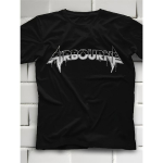 Must T-s&auml;rk Airbourne B&auml;ndi Logo Rockmuusika Kontsert Vabaaja R&otilde;ivad S-3XL, Suurused 5XL must