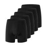 5 tk Meeste Aluspesu Pikkade S&auml;&auml;ristega Pikendatud Bokserid Puuvillased Alusp&uuml;ksid Suur Suurus Homme Alusp&uuml;ksid 2XL kuni 7XL 7XL black