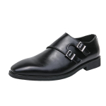 Klassikaline retrokleit Meeste munganahast kingad terava ninaga pandlaga &Auml;rikontori pulmadeks Pehmed mugavad meeste kingad 38 must