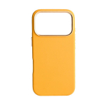 Ehtne Nappa nahast telefoni&uuml;mbris iPhone 17 Pro Max jaoks T&auml;ielik katvus Magnetiline tagakaas K&auml;sit&ouml;&ouml;na valmistatud Itaalias iPhone 12 Magnetic Case kollane