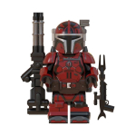Star Warsi raske jalav&auml;e ehitusklotside minifiguuri m&auml;nguasi liigutatavate liigenditega Kosmoselahingu seeria ehitusmudel Laste kingitus