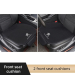 Hingav autoistmekate Paks pehme auto esistme padi Peugeot 206 207 208 301 307 308 407 408 508 2008 3008 5008 jaoks
