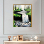 5D Diamant Mosaic Teemanttikandid Maastikumaal Broderies Teemantmaal 20X30