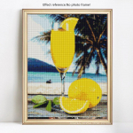 Teemantmaal T&auml;ispuurimine Round Fruit Teemanttikandid Full Display Plant Diamond 20X30