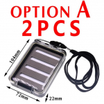 2 TK kalap&uuml;&uuml;gi k&auml;rbsekarp Nymph Dry Wet Forell Lendp&uuml;&uuml;gi k&auml;rbsep&uuml;&uuml;gi taskuga veekindel &uuml;mbris