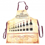 Les Tr&eacute;sors De Lily [N7956] - disainerp&otilde;ll  Terroir Fran&ccedil;ais  Burgundia beež (Bordeaux' pudelid) - 80x65 cm punane