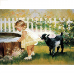 5D DIY Teemantmaali T&uuml;drukute ja Koerte Teemanttikandid Mosaiik Ristpistes Kaunistuse Kingitus 20X30CM