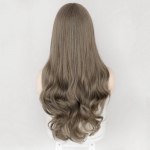 MERISIHAIR Long Body Wave Parukas Naiste Parukas Naturaalne tukk S&uuml;nteetilised parukad Hall/pruun/must parukad Kuumakindel naistele