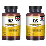 D3 -vitamiin 4000 R&Uuml; k&otilde;rge tugevusega I 425 taimetoitlased tabletid (14 kuud) Pack of 2