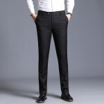 Cozy Up uued meeste br&auml;ndi vabaaja p&uuml;ksid Meeste elastsus Slim Straight Business Fashion &otilde;hukese osaga p&uuml;ksid EU:35 must