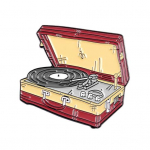 Talos Unisex kohver Vin&uuml;&uuml;lplaadim&auml;ngija emailiga pross Pin Denim jakk m&auml;rgi ehted