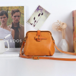 Johnature ehtsast nahast lihtsad v&auml;ikesed Crossbody kotid naistele Naturaalsest pehmest veisenahast &uuml;hev&auml;rviline mitmek&uuml;lgne vintage &otilde;lakott oranž