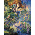 5D diy Teemantmaal Fantaasia multikas t&uuml;druk teemantmosaiikmaal kivist tikandid haldjas teemantkunst Kleebitav pilt Full Round 20x30CM