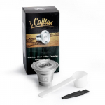 [i Cafilas][HR-110] Korduvkasutatav kohvikapsli korduvt&auml;idetav filtrikohvik Nespresso masinale LoR Barista Phillips Machine Crema 1 Capsule h&otilde;be