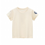 Beebi T-s&auml;rk poiste suvine puuvillane l&uuml;hikeste varrukatega uus lasteriided 90cm valge