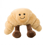 (H0826)Armas pl&uuml;&uuml;sist leivam&auml;nguasi t&auml;idisega toidukringel croissant baguette leib pehme nukuleib lastele m&auml;nguasjad s&uuml;nnip&auml;evakingitus D