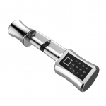 Nutika lukusilindri elektrooniline klahvistiku ukselukk 4 avamisviisi S&otilde;rmej&auml;lg / parool / mehaaniline C001B-70 h&otilde;be