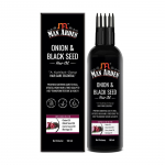 Juukse&otilde;li sibula ja mustk&ouml;&ouml;mnetega (100 ml), Sibula ja musta seemne juukse&otilde;li, Man Arden