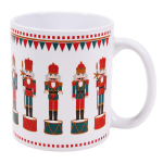 Les Tr&eacute;sors De Lily [A3484] - keraamiline kruus  Nutcracker  roheline punane valge - 95x80 mm (30 cl) punane