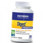 Ens&uuml;&uuml;mid ja probiootikumid sooltele, Digest + probiootikumid, Enzymedica 30 kapslit (69466007) 30caps