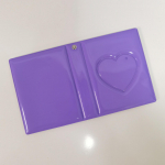 &Uuml;hev&auml;rviline 3-tolline fotoalbum Armastus &Otilde;&otilde;nes Fotokaardihoidja S&uuml;damekujulise ripatsiga Kpopi iidolite kaartide kogumik Polaroid-album