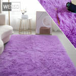 P&otilde;hjamaade stiilis pl&uuml;&uuml;sis vaip elutuppa Mitmev&auml;rviline roosa valge kohev magamistoa vaip, pehme shggy matt lastele 120x200cm