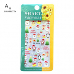 Vastupidav k&uuml;&uuml;nte kleebis Naelte kaunistused DIY peen reljeefne A