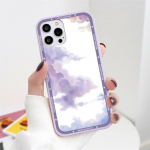 Moodne v&auml;rviliste pilvede maalimis&uuml;mbris iPhone'ile Xr X Xs 14 13 12 Mini 11 Pro Max Se 2020 2022 7 8 6 6s Plus Soft Tpu Fundas Etui For iPhone Xs Max