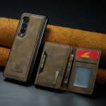 Kukkumiskaitse 2 &uuml;hes nahast rahakoti&uuml;mbris Samsung Galaxy Z Fold4 Fold 4 Fold3 Fold 3 5g S23 Ultra S22 Plus S21 Fe S20 kate for S20 FE 2022 must