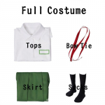 Anime Suzume No Tojimari Cosplay Kost&uuml;&uuml;m Iwado Suzume Cosplay JK Vormiriietus S&auml;rk Seelik &Uuml;likond Halloweeni Kost&uuml;&uuml;mid Naistele XS