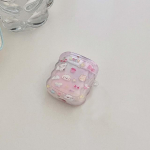 Ins K&auml;ev&otilde;ru Armsad koera&otilde;nne Lillet&auml;hed Cherry Puppy Multifilm Armas k&otilde;rvaklappide &uuml;mbris Apple Airpodidele 1 2 Pro 2nd 3 laadimiskarp For Airpods Pro 2ND