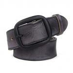 Tippkvaliteediga meeste isikup&auml;ra meeste volditud veisenahast ehtsast nahast l&auml;&auml;ne retro stiilis lehmanahast rihmad meestele 130CM must