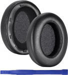 1 paar asendusk&otilde;rvapadjakesi Sony WH-XB910N XB910N k&otilde;rvaklappidele, valgunahast, m&auml;luvahust v&otilde;rgusilmaga padjad