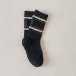 Kids Boy Sokk Korea Fashion Simplicity Vasikasokk Lastele Poisile Nelja hooaja Puuvillane Letter B Spordisokid Lasteriided L must