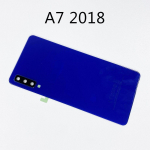 Tagumine klaas Samsung Galaxy A7 2018 A750 SM-A750F A750FN A750GN-DS aku tagaukse korpus koos kaameraga A7 2018 A750 Blue