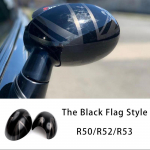 Musta lipu autotarvikute kleebise kaitsekesta dekoratiivne kate Mini Cooper S R50 R52 R53 automaatse stiili jaoks LHD