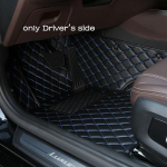 YOTONWAN custom made leather car mat for Kia All Models rio sportage cerato k2 k3 k4 k5 carnival auto accessories 1 Black blue front