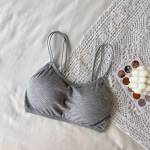 No Trace Top naiste aluspesu, terasest s&otilde;rmuseta Pure Desire, mugav &uuml;lemine tugipael, reguleeritav ilu seljaosa rinnahoidja &otilde;huke osa one size hall v&auml;rv