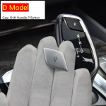 Autode stiil BMW G01 G02 G30 G32 konsooli k&auml;igukangi k&auml;epide P-nupu dekoratiivne kate X3 X4 5. seeria 6gt autointerj&ouml;&ouml;r D Model Silver