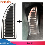 Auto Dead Pedal jalatoe pedaali kate Ford C-Max S-Max Focus 2 3 4 MK2 MK3 MK4 Fiesta Mondeo Fusion Kuga Escape jaoks