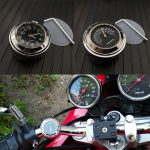 7/8 v&otilde;i 1 Mootorratta Lenksukell & Termomeeter Sobib Harley Honda Yamaha Suzuki Kawasaki UTV-le 1 pair white