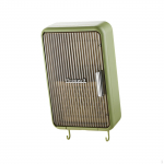 Seinale kinnitatav s&ouml;&ouml;gipulgahoidja h&otilde;beesemete korv vannitoa kodurestorani jaoks valge