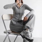 Vintage naiste t&otilde;mblukuga kapuutsid Y2k Korea mood T&auml;navar&otilde;ivad Pusad Tuunikad K&auml;rbitud kardigan Naiste tavaline vabaaja topp S hall v&auml;rv